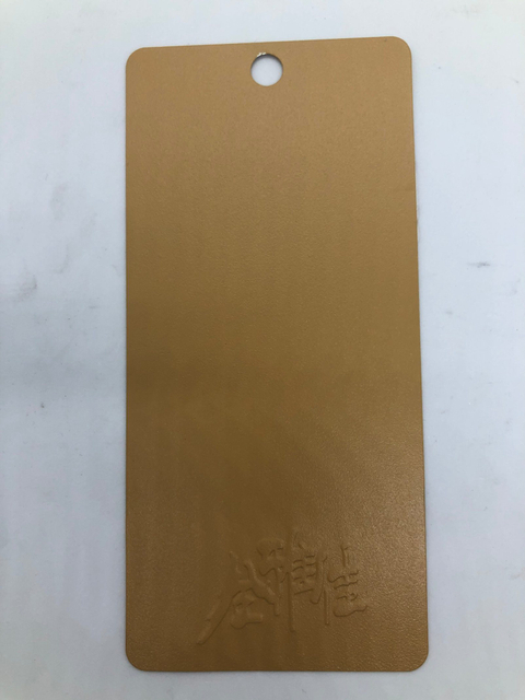 Recubrimiento en polvo en aerosol electrostático de grano naranja de grano de arena de alto brillo