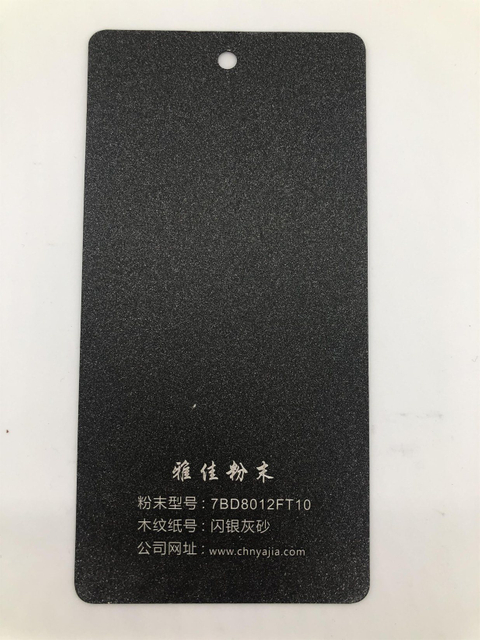 Recubrimiento en polvo metálico brillante brillante de poliéster epoxi para metal