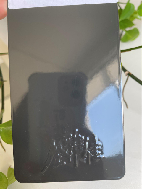 Revestimiento en polvo electrostático Ral9016 en polvo para uso interior y exterior, revestimiento en polvo cromado negro