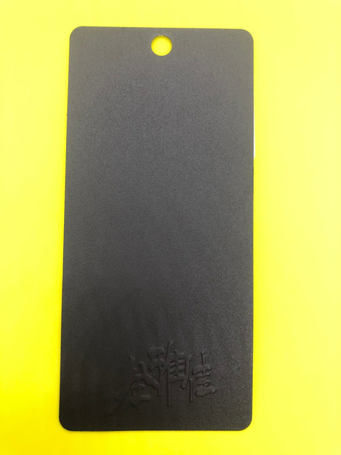 Pintura en polvo de arena negra de poliéster epoxi electrostático para productos metálicos