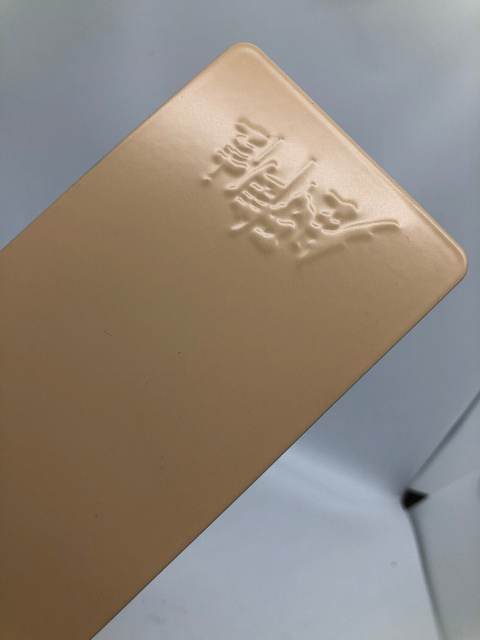 Revestimiento en polvo arrugado de poliéster epoxi mate, pintura en polvo beige de superficie mate para productos metálicos