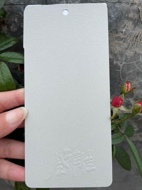 Proveedores de China Excelente adherencia Recubrimiento de pintura en polvo metálico con efecto verde