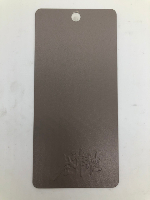 Polvo termoendurecible del espray electrostático de la capa del polvo del grano de arena rojo ladrillo