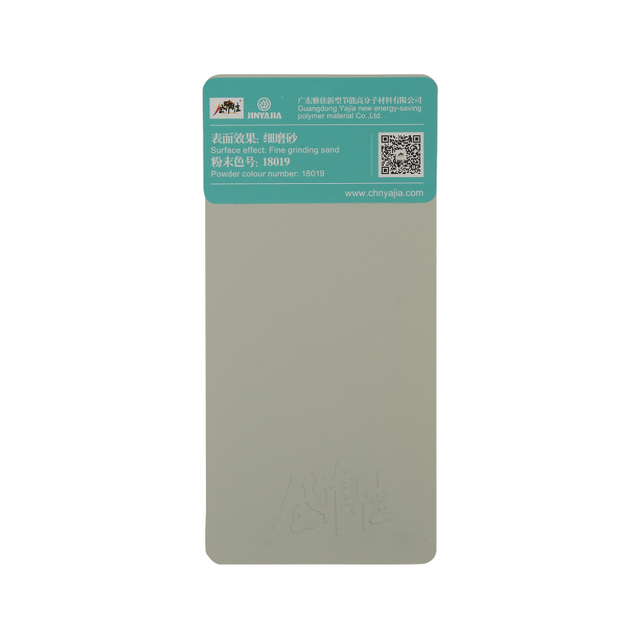 Pintura de recubrimiento en polvo de arena gris de poliéster epoxi electrostático para productos metálicos