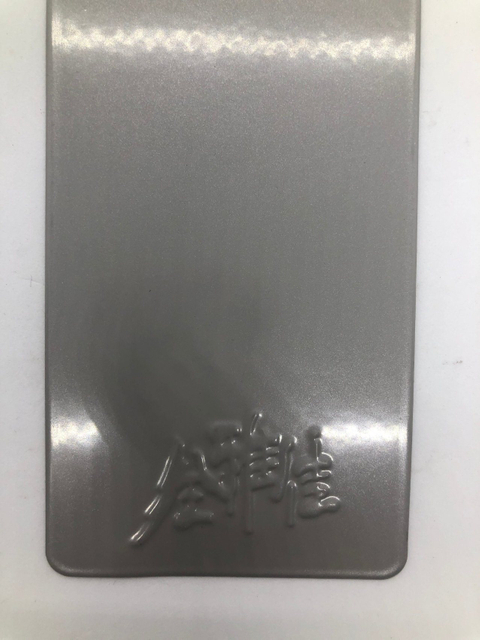 Polvo blanco de la pintura de la capa de metal de la capa del material de construcción del grano de arena fina del color