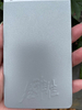 Pintura de capa de polvo de epoxy metálica Pintura de capa de polvo de textura de arena de muaré de plata metálica Ral 9006