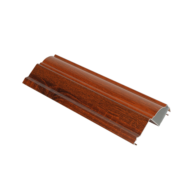 Recubrimiento en polvo con acabado de madera para muebles y aluminio.