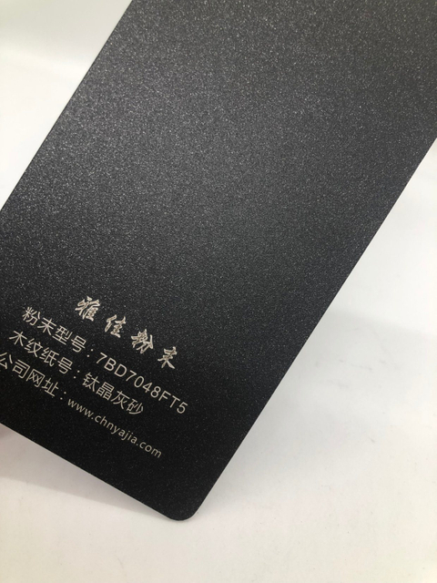 Recubrimiento en polvo de poliéster epoxi pegado en polvo de cromo metálico de China