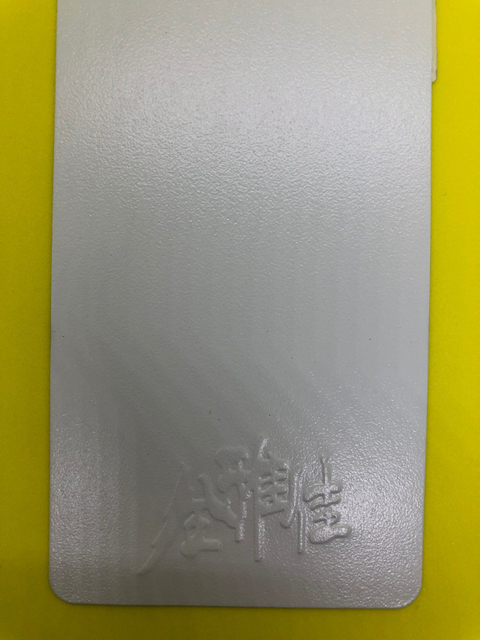 Recubrimientos en polvo termoestables Efecto textura arena Color blanco