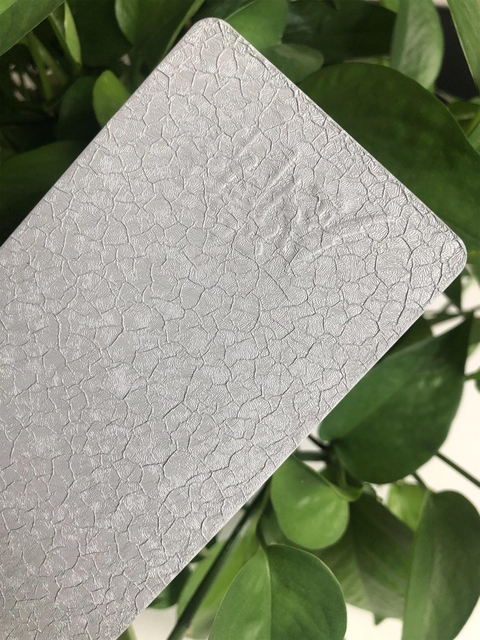 Recubrimiento en polvo en aerosol electrostático con acabado de piel de cocodrilo