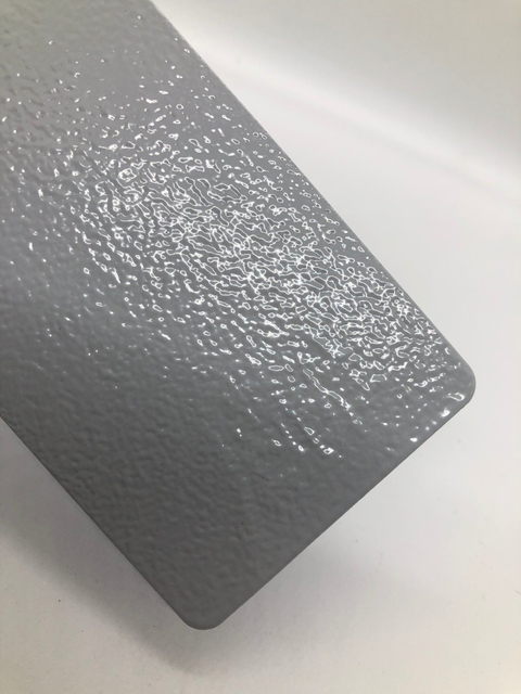 Pintura electrostática de la capa del polvo del epóxido de la capa del polvo de la textura de la red del color gris