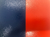 Textura roja de la arena de Bew de la capa del polvo del acero inoxidable de los colores decorativos multi