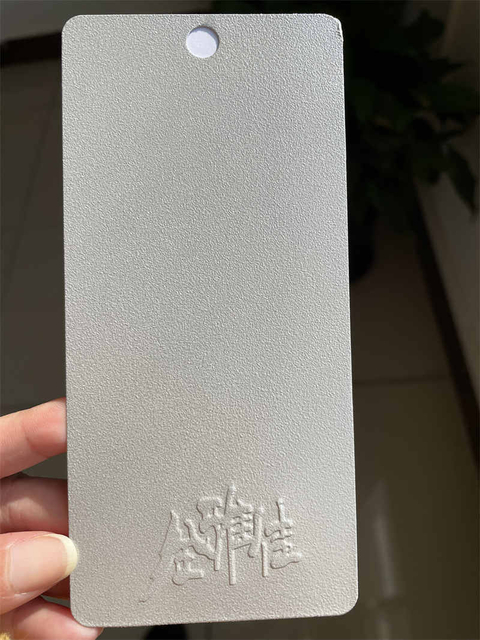 Fabricante de recubrimiento en polvo electrostático de poliéster epoxi que une el polvo de cromo metálico de la fábrica de China
