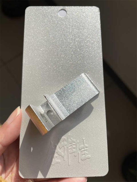 Pintura epoxi electrostática metálica de recubrimiento en polvo de poliéster con efecto bronce brillante