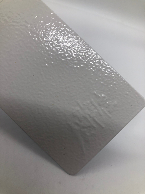 Capa electrostática del polvo del poliéster del epóxido gris de Ral 7035 de la arruga fina de la textura del aerosol