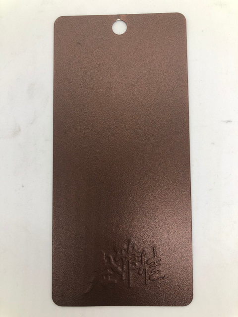 Proveedor profesional de pigmento de resina en polvo, recubrimiento en polvo de grano de arena dorado caramelo