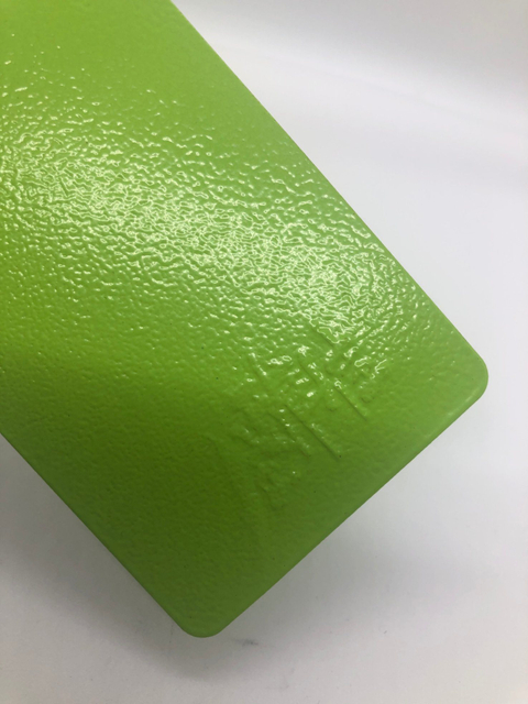 Pintura de recubrimiento en polvo Grenn Wrinkle Recubrimientos en polvo arquitectónicos súper duraderos para exteriores