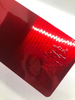 Capa decorativa del polvo del espray rojo del metal del efecto transparente de la resina del poliéster del alto brillo