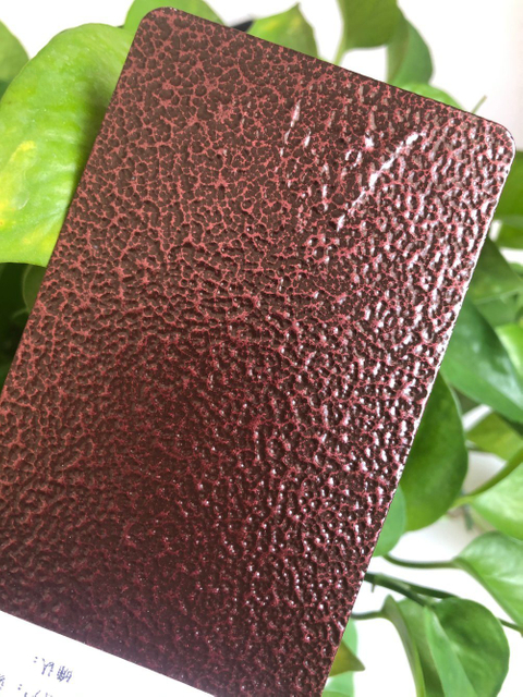 Pintura en polvo de poliéster epoxi brillante tono martillo cobre/plata/oro