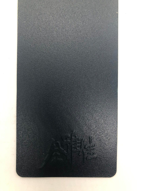 Uso en interiores y exteriores, textura de arena negra, polvo de recubrimiento en polvo de poliéster epoxi