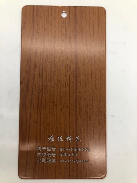 Pintura en aerosol al por mayor con efecto de madera, pintura de recubrimiento en polvo de aluminio para Windows
