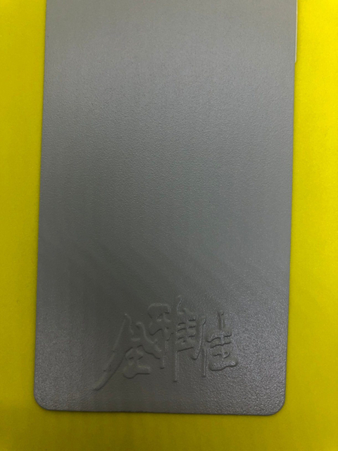 Pintura en polvo para exteriores con recubrimiento en polvo de grano de arena gris
