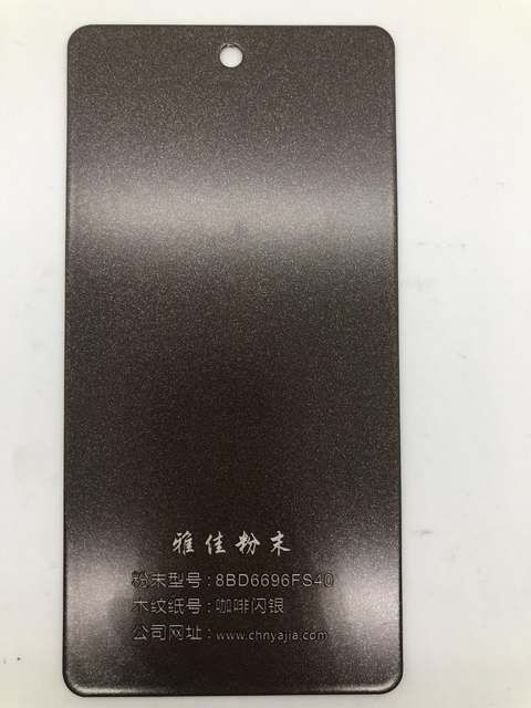 El bronce de la pintura del color de Brown del café pinta la capa metálica electrostática del polvo del oro