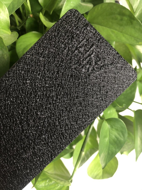 El negro del CE de RoHS graba en relieve la capa del polvo del poliéster de epoxy de la textura para proteger el metal