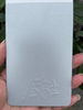Pintura de capa de polvo de epoxy metálica Pintura de capa de polvo de textura de arena de muaré de plata metálica Ral 9006