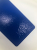 Capa azul del polvo del efecto de la arruga del poliéster del epóxido electrostático del espray