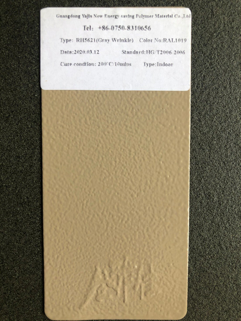 RoHS CE negro textura en relieve Recubrimiento en polvo de poliéster epoxi para pintura en polvo de productos metálicos