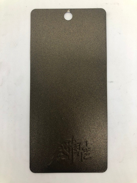 Recubrimiento en polvo de poliéster con textura de arena electrostática Gold Art