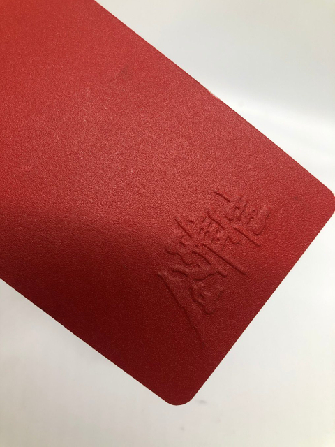 Polvo fino de la pintura de la capa de metal de la capa del material de construcción del grano de arena del color rojo de Ral